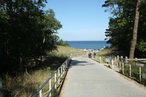 Strandzugang